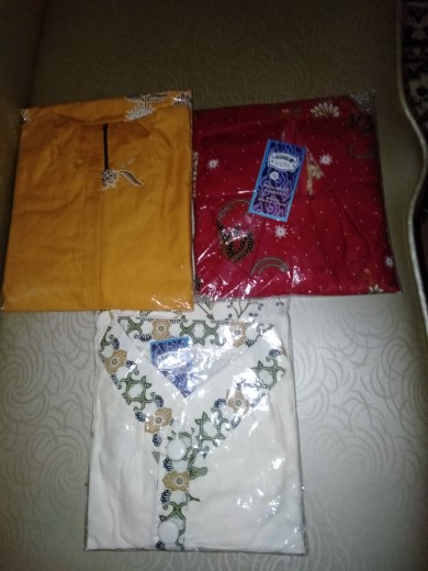 Tunik Batik Cibulan Kerah Kancing Terlaris