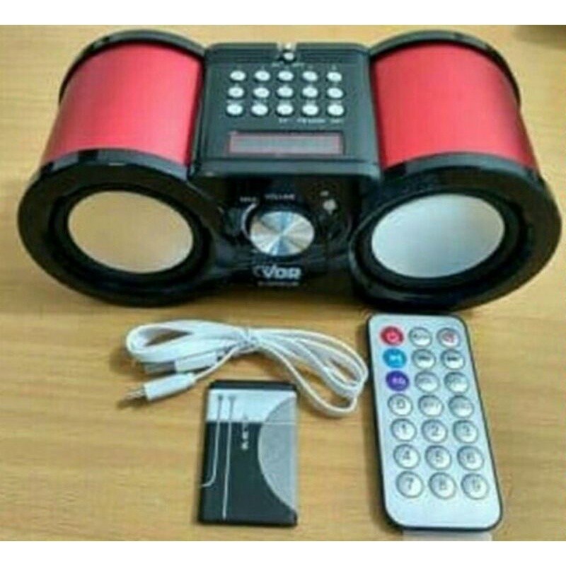 SPEAKER PORTABLE MEREK VDR V-3000UR SPEAKER RADIO COCOK UNTUK MUROTTAL