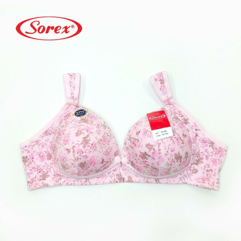 Bra Menyusui Sorex Size 34, 36, 38, 40, 42 Dengan Busa Tanpa Kawat BH Menyusui Top Quality 8108