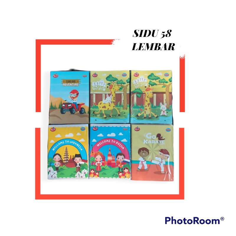 

Buku Tulis SIDU 58 lembar // murah