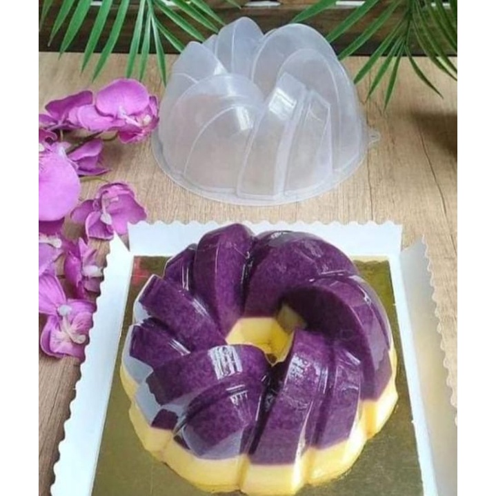 Cetakan Puding Twister / Cetakan Agar-Agar Bahan Plastik