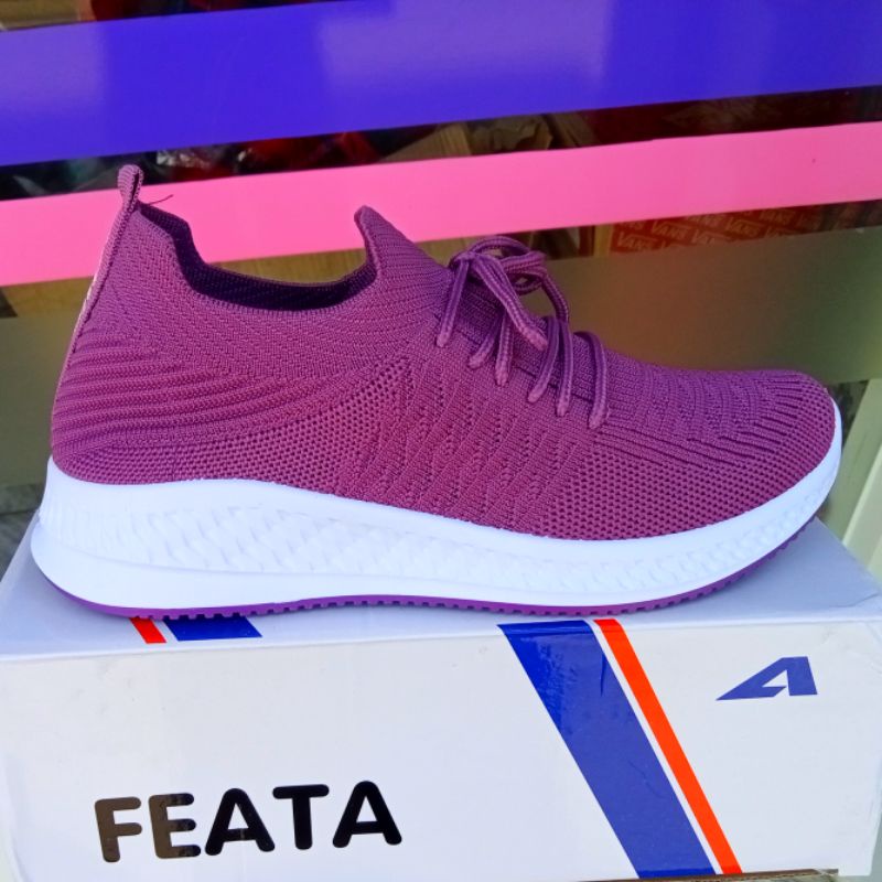 belbe/sepatu rajut cewek/fashion cewek-Ungu