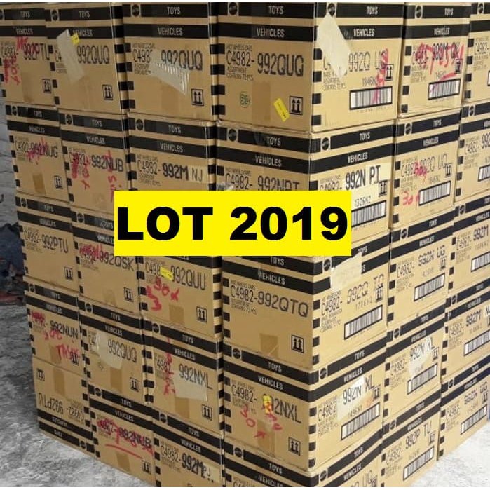 gratis GROSIR HOT WHEELS KARTONAN LOT 2019 SEGEL SNI HOTWHEELS 72PCS