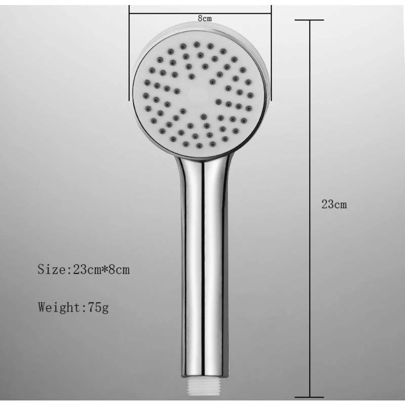 664 Hand Shower Kamar Mandi Handshower Model Minimalis Shower Mandi  Kepala Paket Set