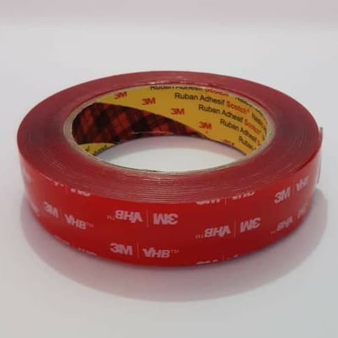 

Berkualitas Promo" Double Tape Clear Jelly Bening Vhb 4910 24Mm X 4,5M Gilaa!!!