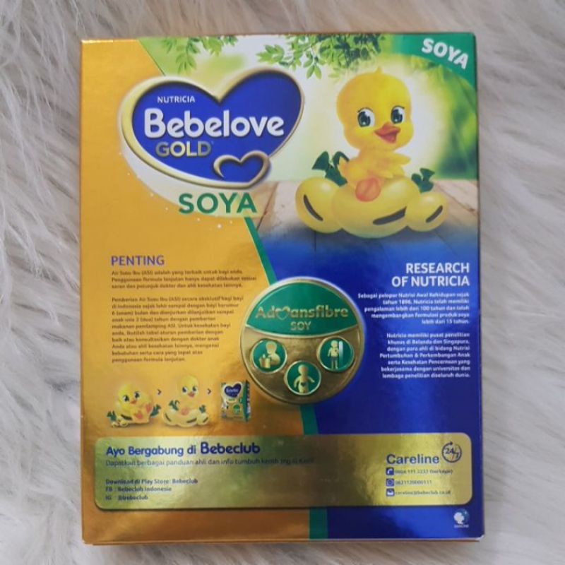 BEBELOVE GOLD SOYA TAHAP 2 6-12 BULAN 360GR