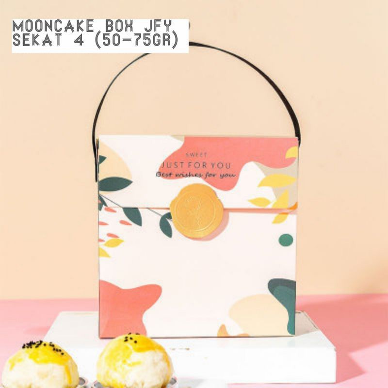 

Box Mooncake Tenteng Sekat 4 Kardus Jinjing Kotak Kemasan Makanan Dus Hampers Gift Packaging 17,2x17,2x5,2 isi 3 pcs