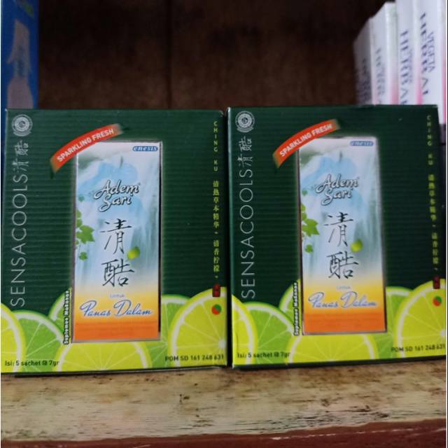

ADEMSARI UNTUK PANAS DALAM - 1 KOTAK ISI 5 SACHET