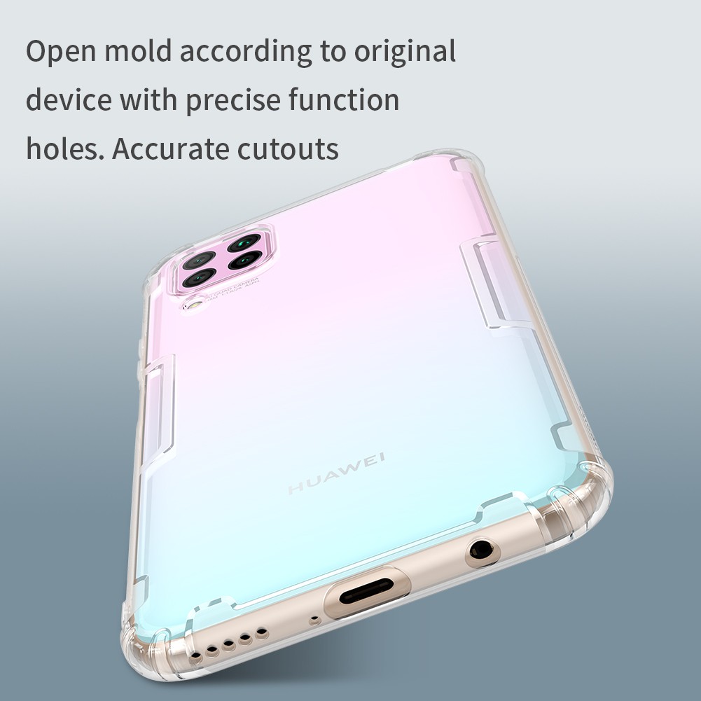 Soft Case HUAWEI P40 Lite Silicone Softcase Transparan TPU Original