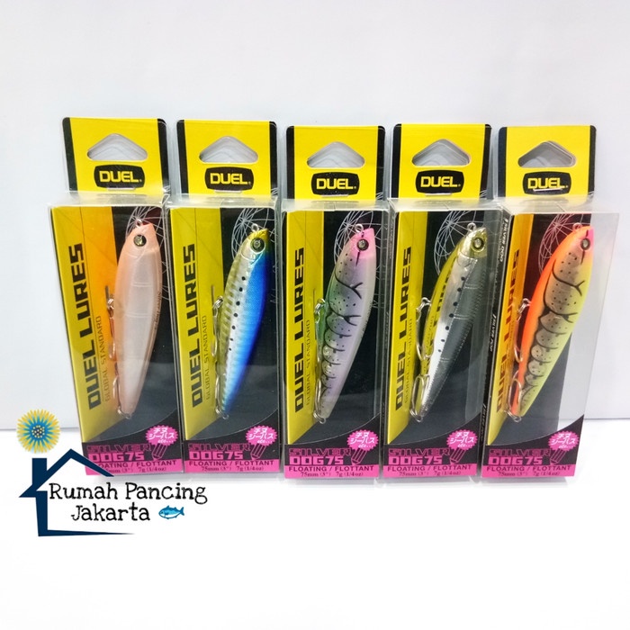 Lure Duel Silver Dog 75