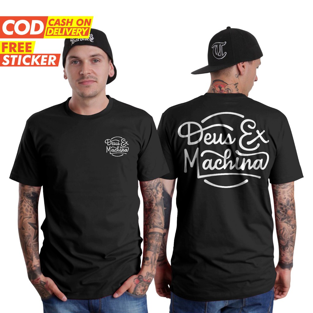 Kaos Deus Ex Machina Cd 09 Pakaian Pria Premium Shopee Indonesia
