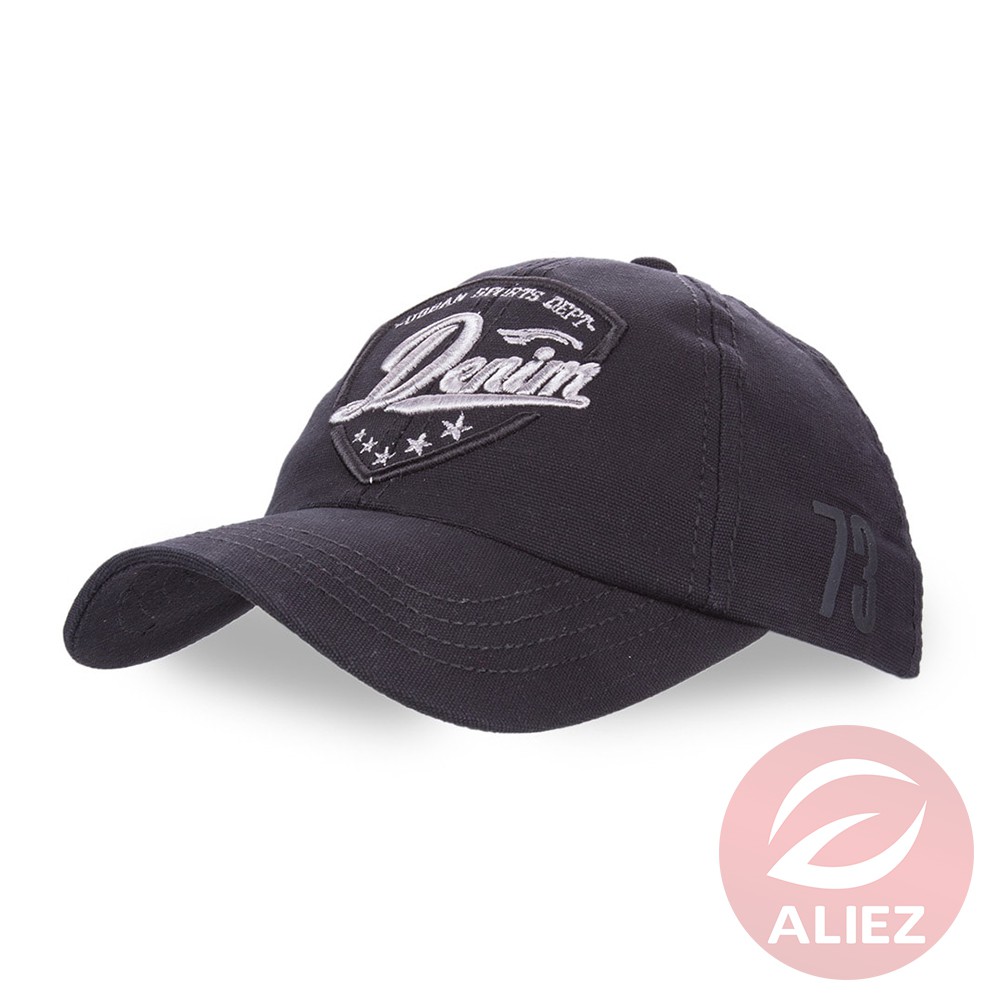 Cardinal Jeans Topi Denim Bordir - Aliez Shop