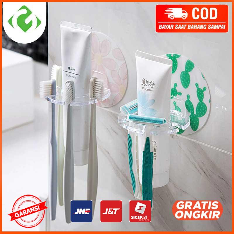 Rak Sikat Gigi Odol Wall Mounted Toothbrush Holder