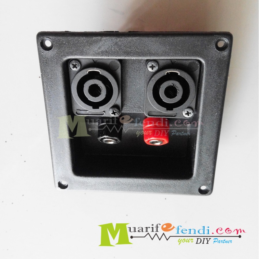 TERMINAL SPIKON SPICON BOX SPEAKER SPIKER PLUS SOKET