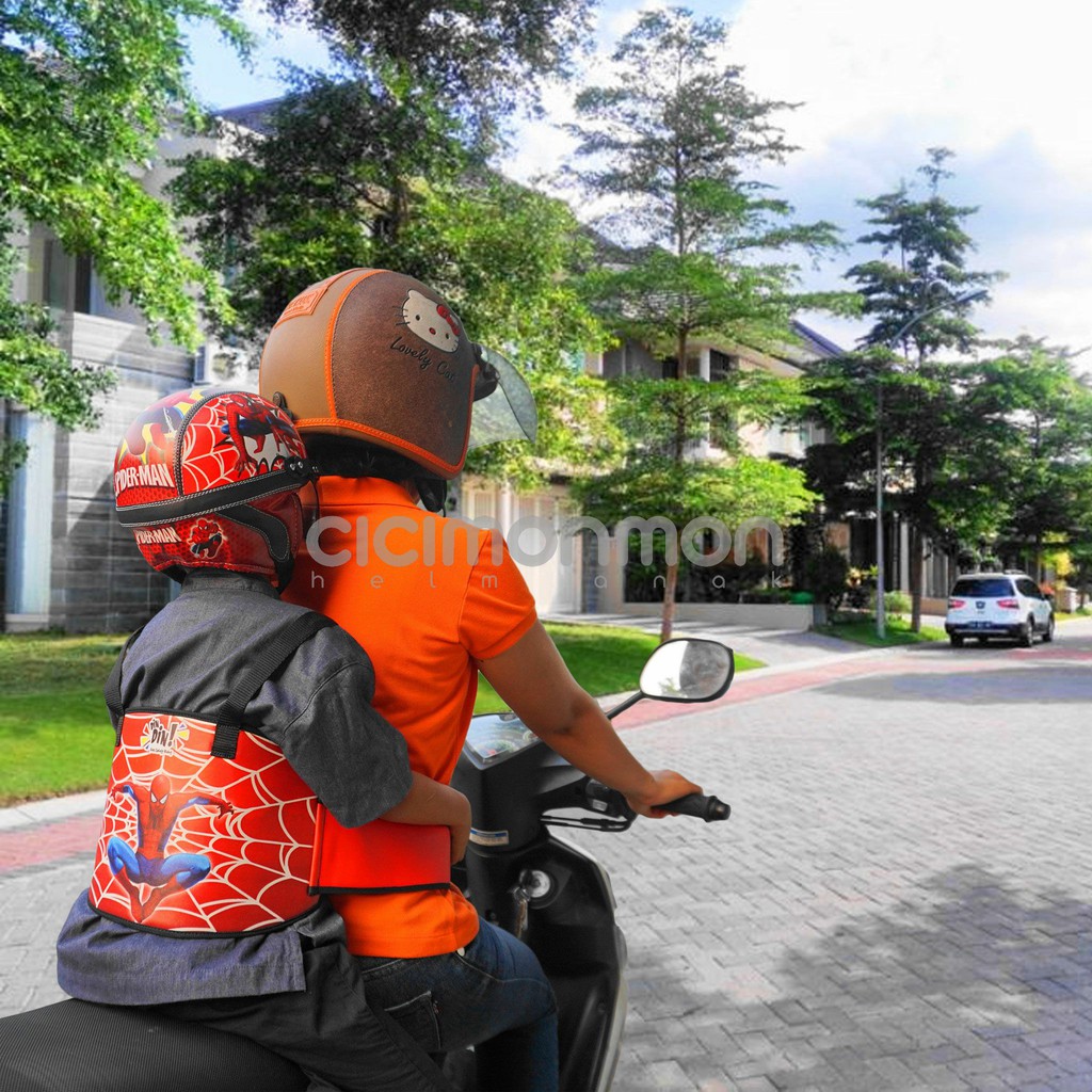 Dindin Kids Sabuk Bonceng Motor Untuk Anak Karakter Bus