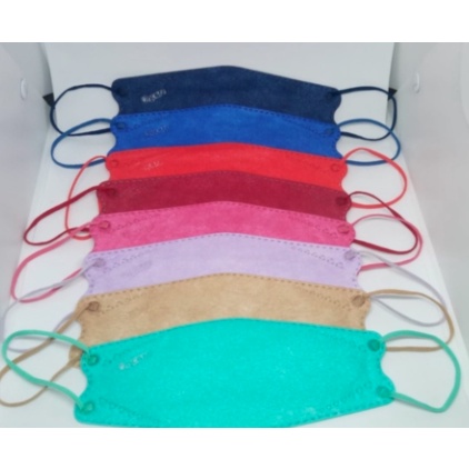 masker kf94 warna warni oncare 4ply isi 10 pcs