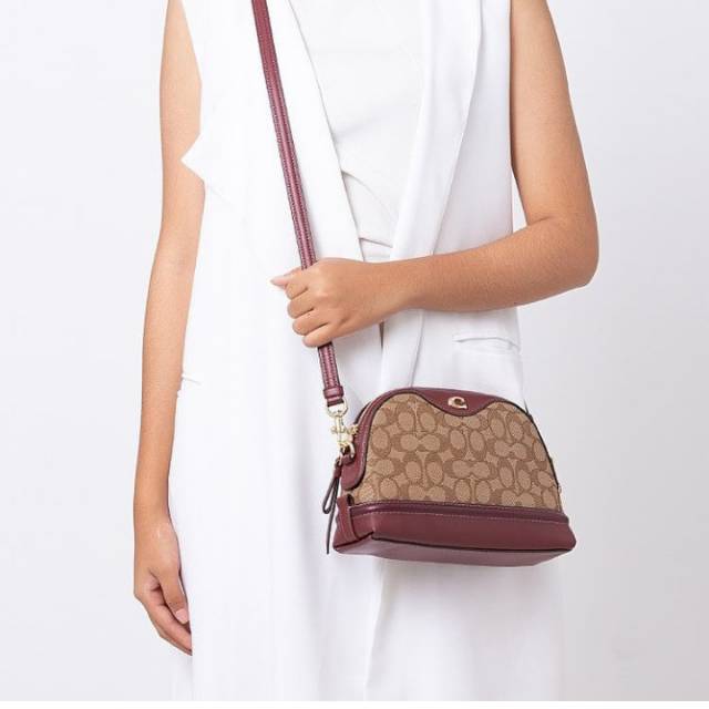 Coach Ivie Jacquard Crossbody