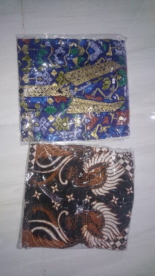 Qnunbatik Kemeja Batik Lengan Panjang Standard - Jumbo 5l Mentari Prodo