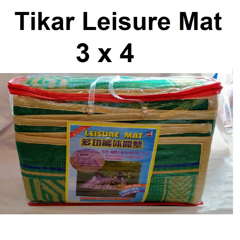 Tikar Anyaman Lipat 3x4 m Plastik