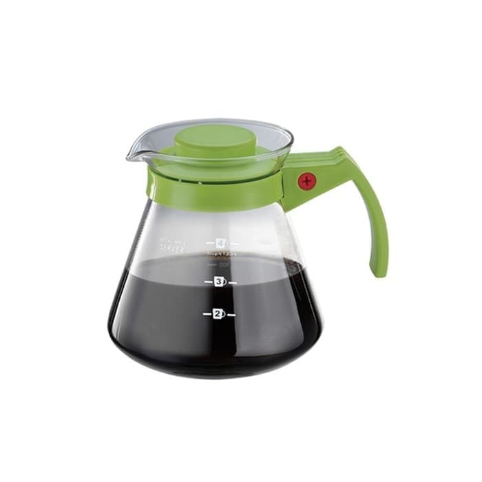 Tiamo Coffee Server Microwave Save Limited - Teko Bening Penampung Seduhan Kopi Kapasitas 600 ml