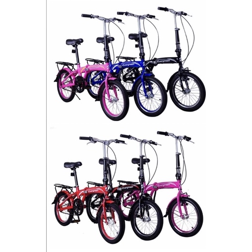 SEPEDA LIPAT EVERGREEN 16 INCH ONE SPEED