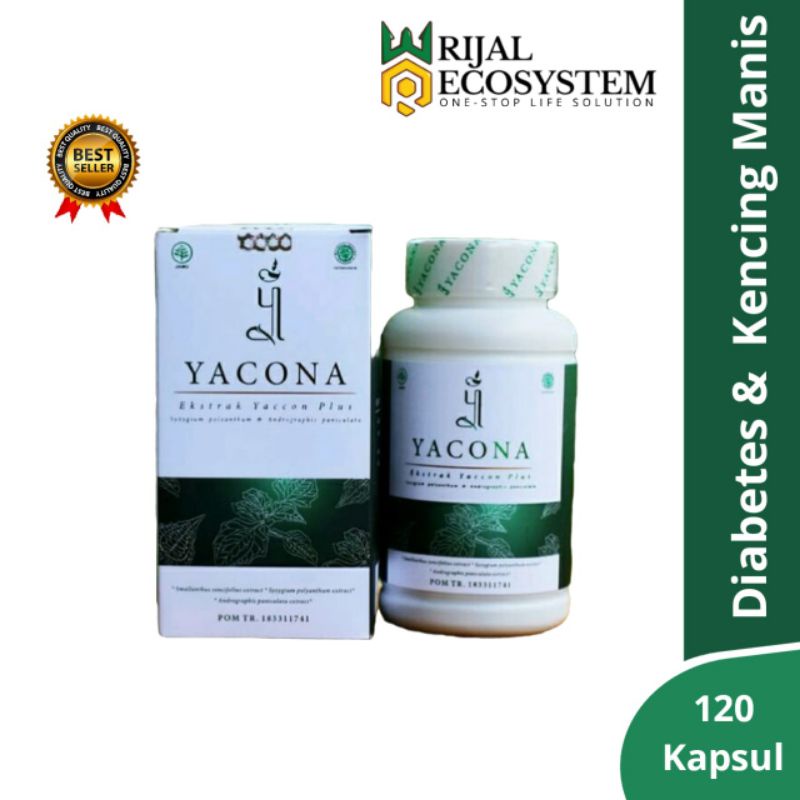 YACONA EKSTRAK YAKON PLUS YACONA Obat Herbal Diabetes Gula Darah Kencing