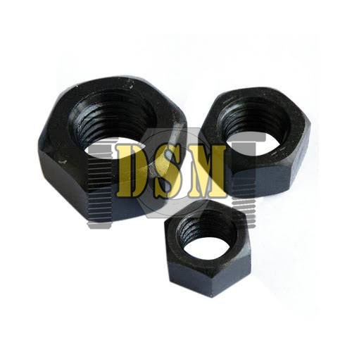 Hex Nut / Mur Baja Hitam M27 Grade 8.8 Pitch 3,0 Kunci 41