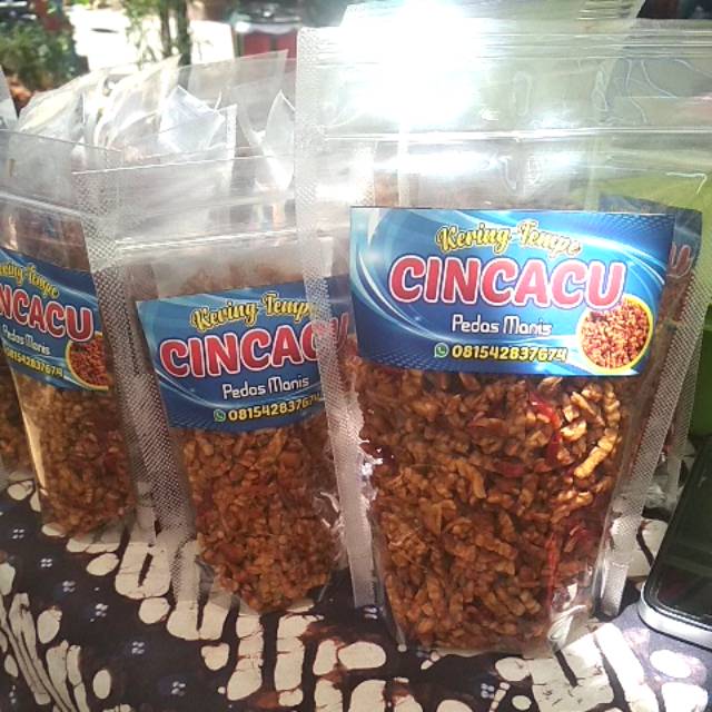 

Kering Tempe Pedas Manis "Cincacu