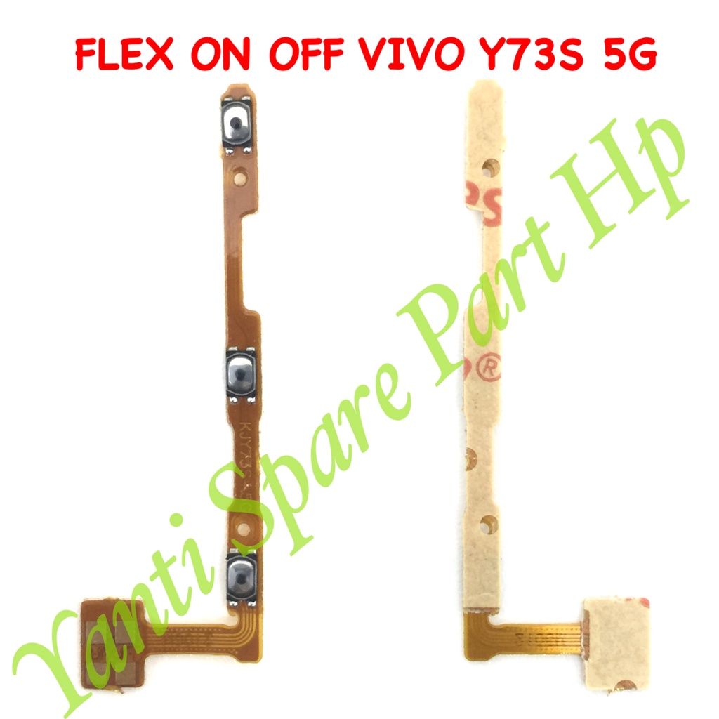 Flexible On Off Vivo Y73S 5G Original Terlaris New