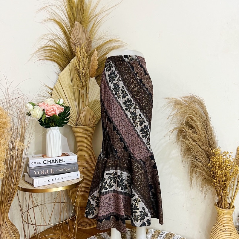 Rok Batik Plisket Duyung-Lovata Milo