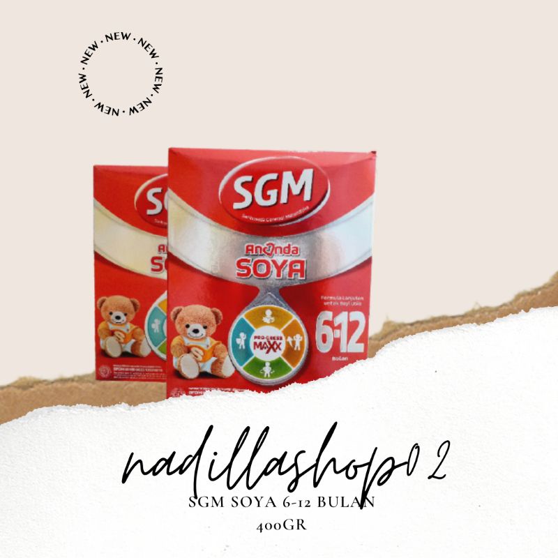 SGM SOYA 6-12 BULAN 400GR
