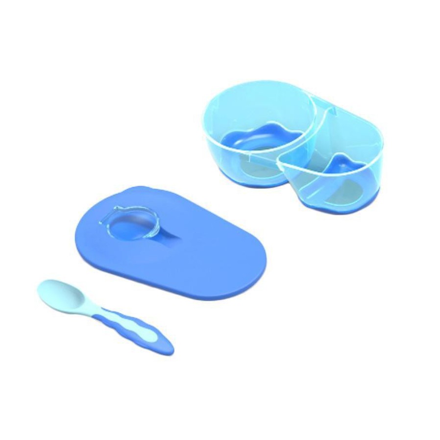 Baby Safe AP010 Divided Bowl With Spoon CBKS