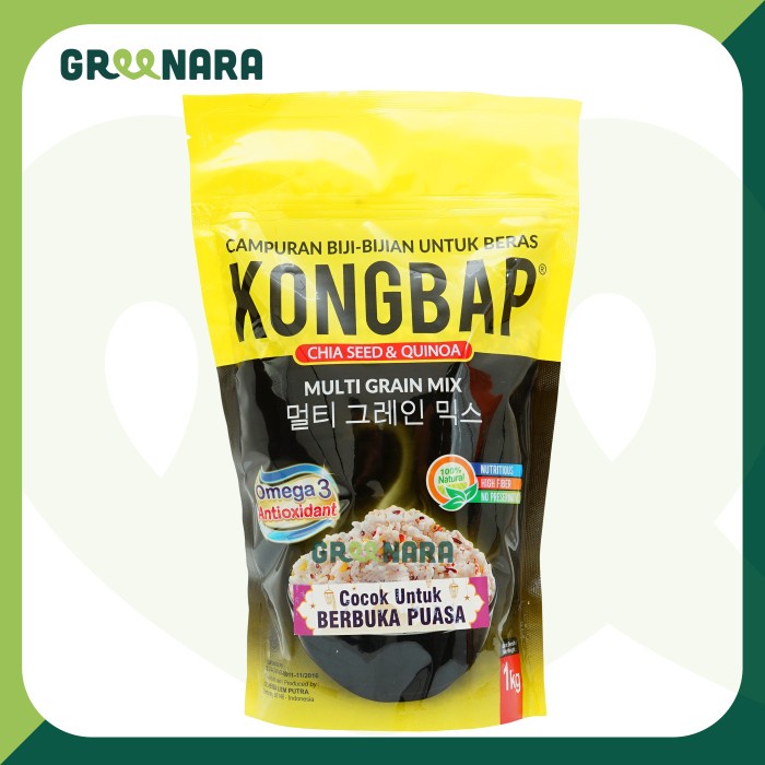

✨COD✨ Kongbap Multi Grain Mix Chiaseed & Quinoa 1kg