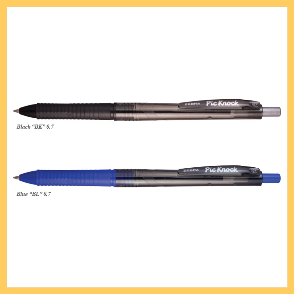

PULPEN PIC KNOCK-0.7mm (COLOUR)