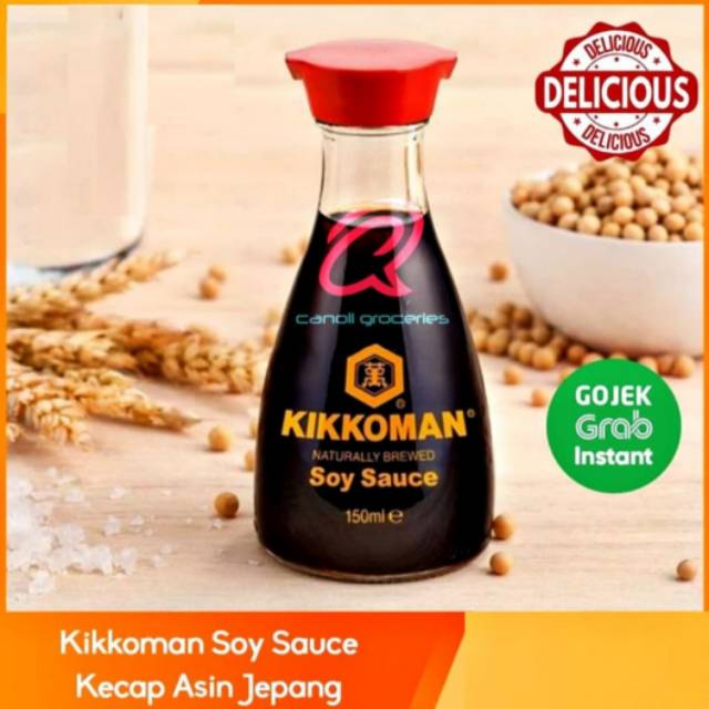 Kikkoman Soy Sauce 150ml Shabu - Kecap Asin Jepang