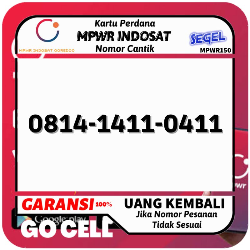 Nomor Cantik Indosat MPWR / Nomor Cantik MPWR