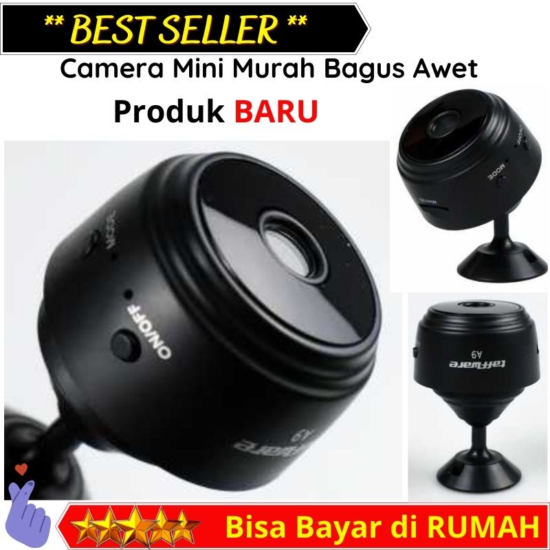 [ PROMO COD ] Taffware Mini WiFi IP Camera CCTV 1080P - Kamera Prank Perekam Mini Video Aman Rahasia