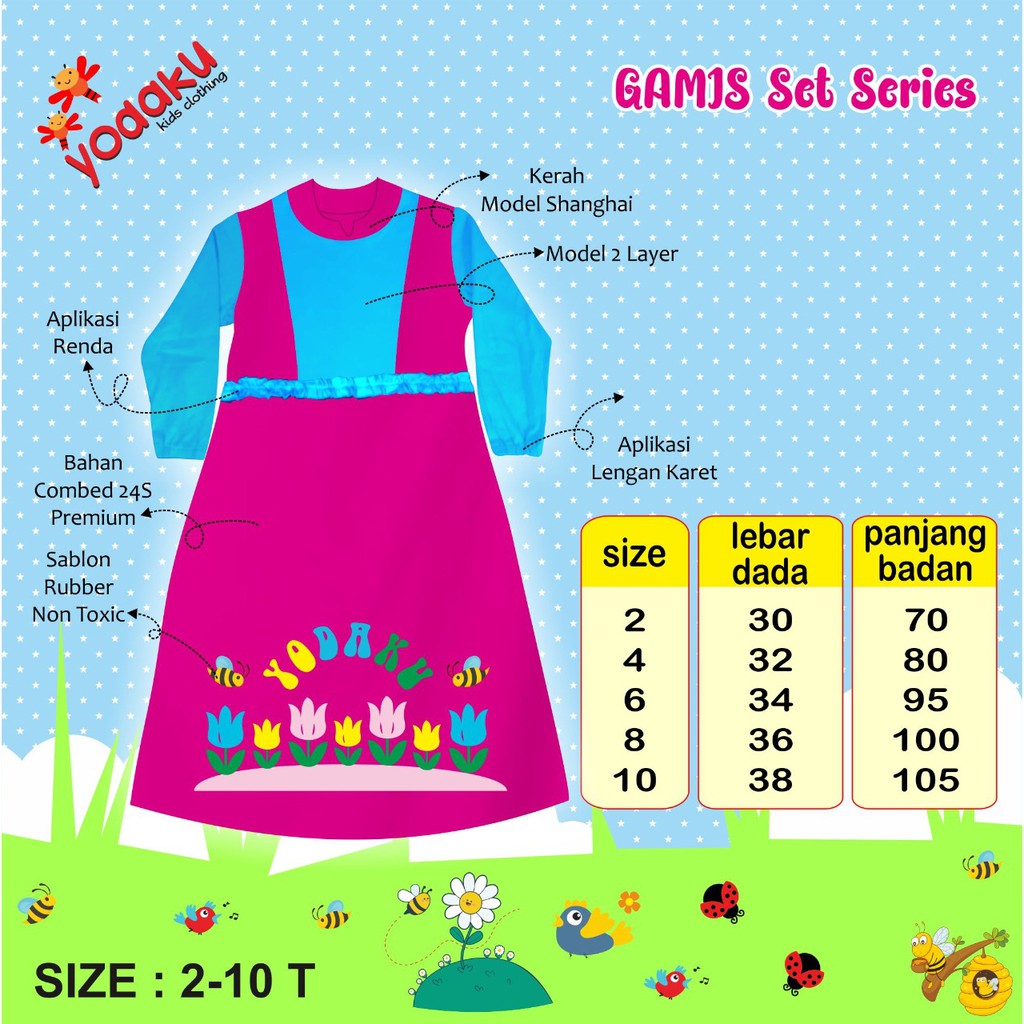 Gamis Anak Yodaku