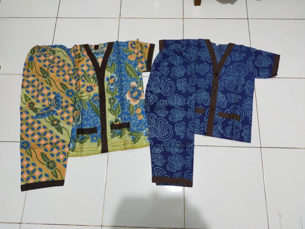 Piyama Batik Anak 06bln - 7th( S.m.l.xl.xxl) Ecerrr...