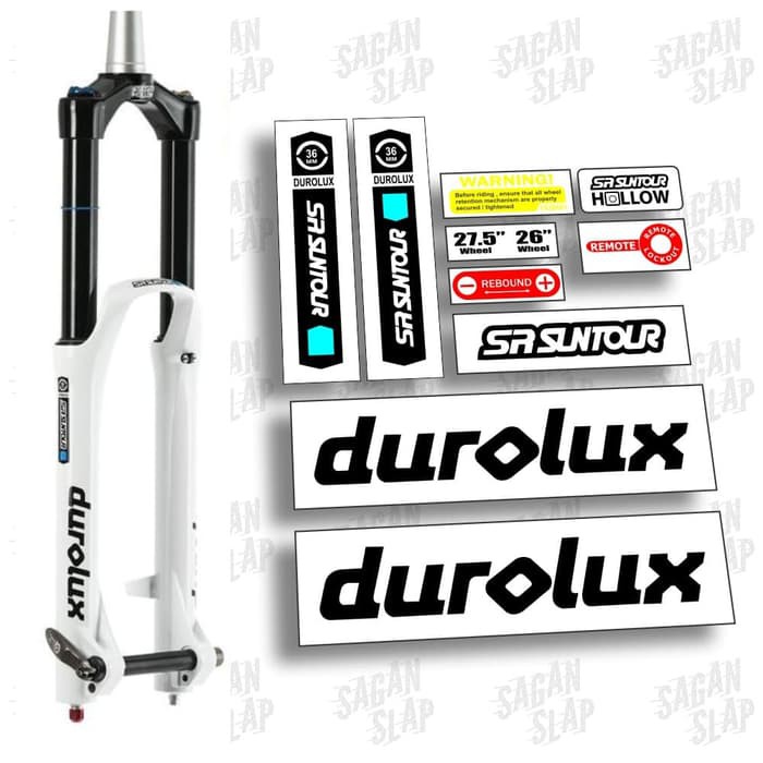 READY  Stiker Durolux Sr Suntour Sticker Decal Fork Mtb Downhill