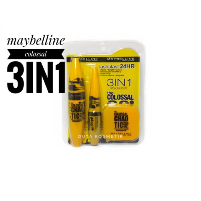 MAYBELLINE COLOSSAL 3IN1