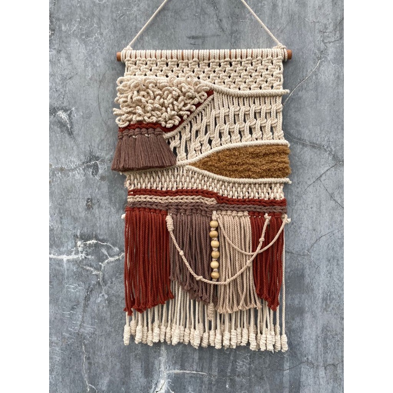 macrame weaving bristle