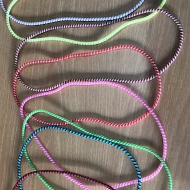 Pelindung Kabel 3 Warna Cord Spiral Cable Protector