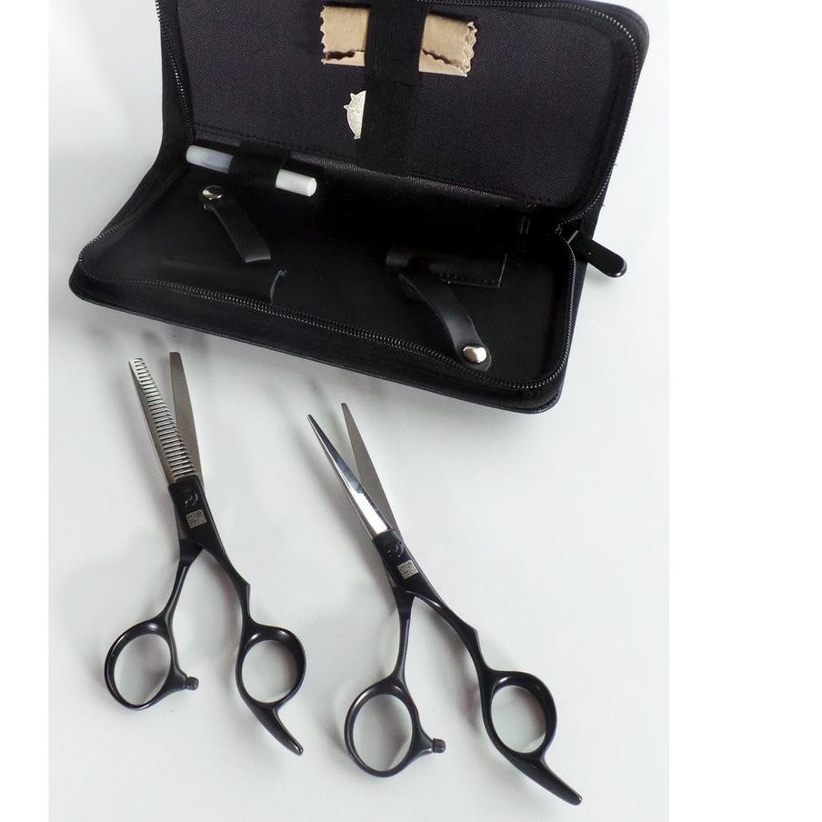 

[ YCC ] Koryu Nikko Scissors - Paket Gunting GY 500 - Hitam Silver !! □