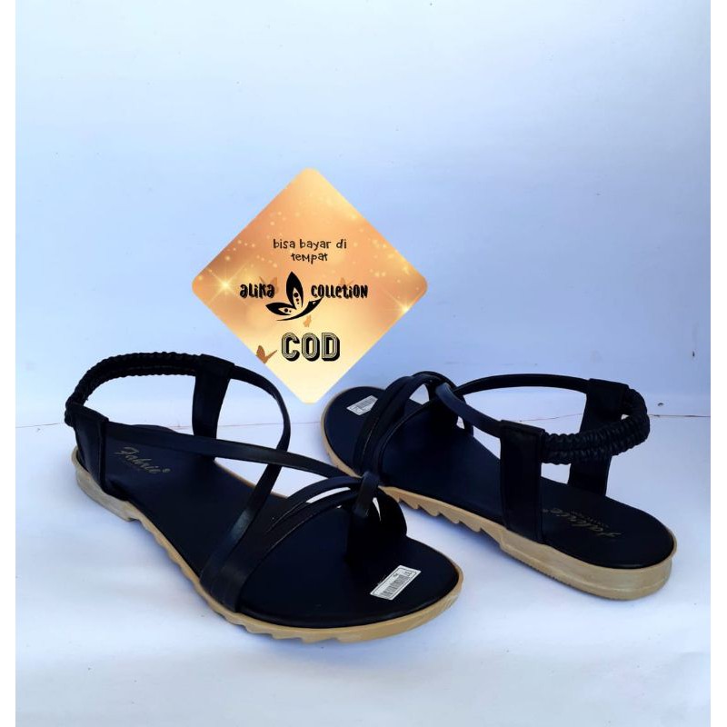 sandal flat wanita tali