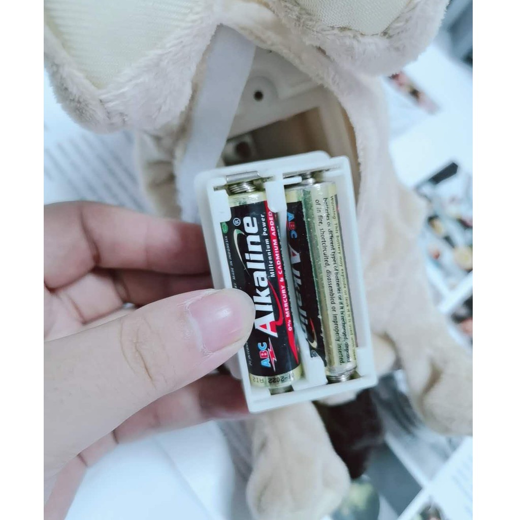 Robot Anjing Elektrik dengan Kontrol Suara/Anjing peliharaan mainan elektronik/Mainan mewah anak/-7