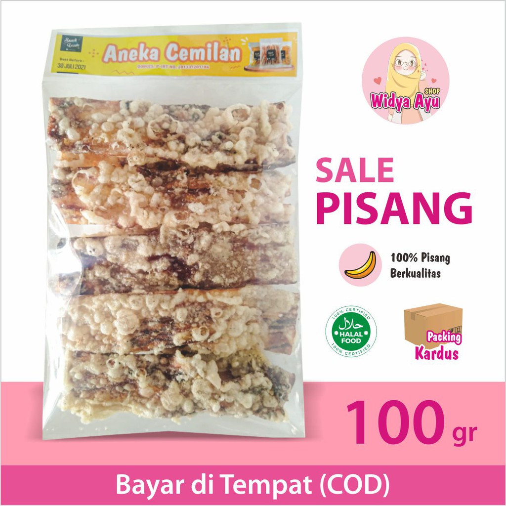 

Pisang Sale Kering 100gr / Kripik Sale Pisang / Keripik Sale Pisang / Sale Pisang Kering / Wap Shop