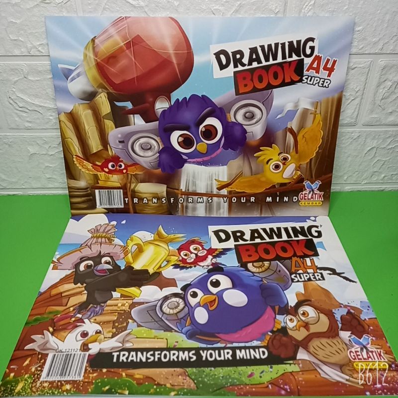 

Buku Gambar A4 Anak Sekolah Drawing Book