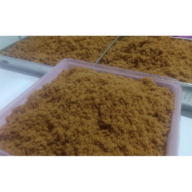 

Abon ikan nila, abon ikan tuhuk (marlin), abon ikan tenggiri