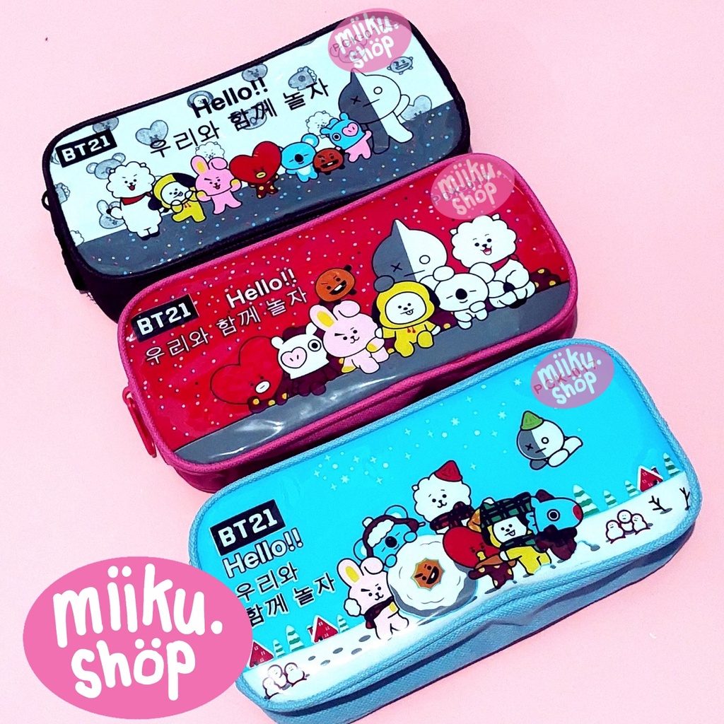 

TEMPAT PENSIL KPOP RETSLETING KOTAK